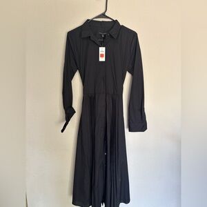 Banana Republic Black Midi Dress